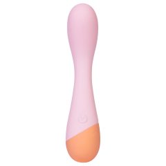   Vush Peachy G-Spot - akumulátorový vibrátor na bod G (růžový)