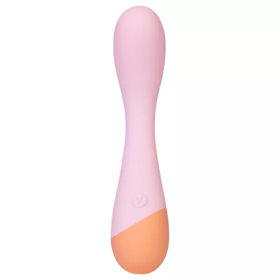 Vush Peachy G-Spot - vibrátor na G-bod - dobíjecí - růžový