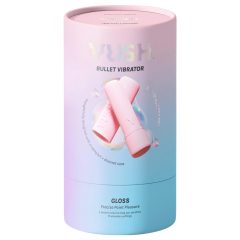   Vush Pop Gloss - dobíjecí, vodotěsný mini vibrátor (růžový)