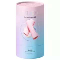   Vush Pop Gloss - mini vibrátor na klitoris - voděodolný, dobíjecí, růžový