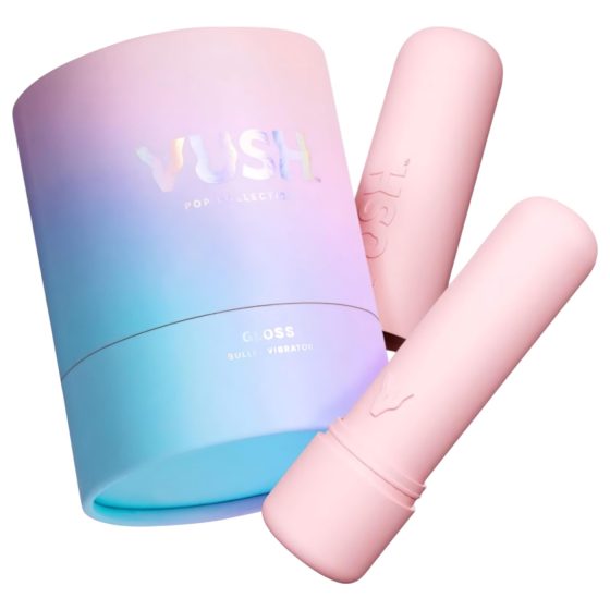 Vush Pop Gloss - dobíjecí, vodotěsný mini vibrátor (růžový)
