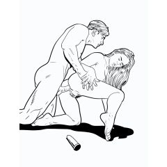 WoodRocket - Anální sex - Omalovánky pro dospělé