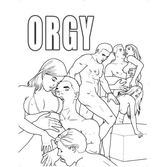 WoodRocket - erotická omalovánka pro dospělé